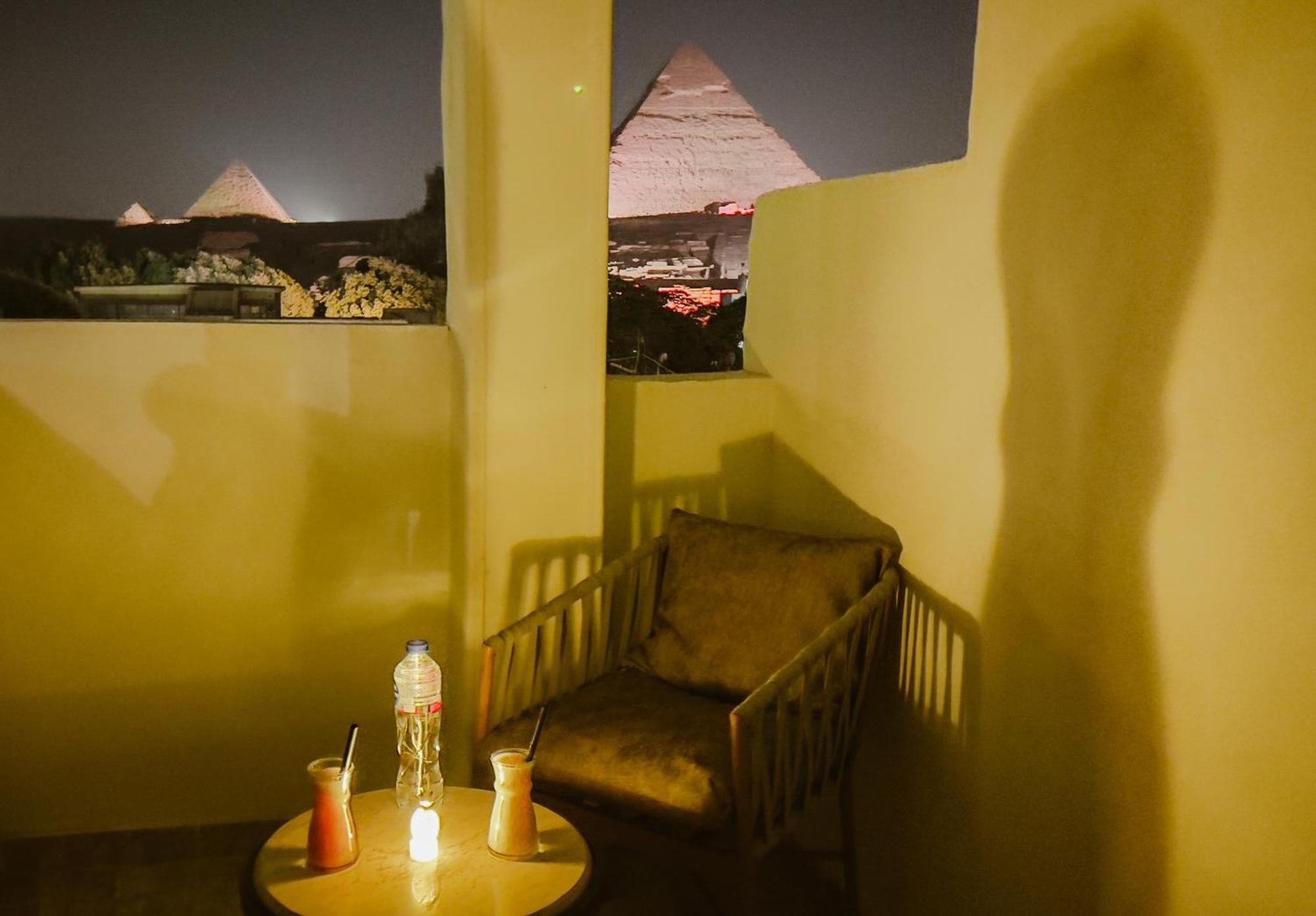 Pyramids Vista Inn Kafret el-Gabal Extérieur photo