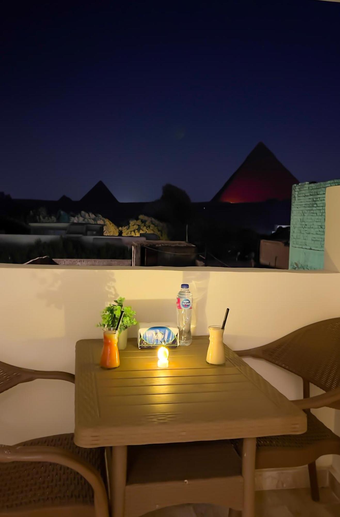 Pyramids Vista Inn Kafret el-Gabal Extérieur photo