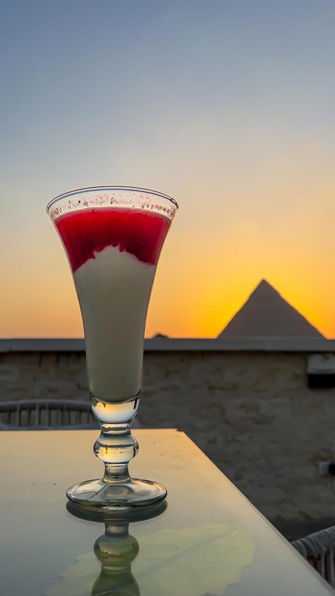 Pyramids Vista Inn Kafret el-Gabal Extérieur photo