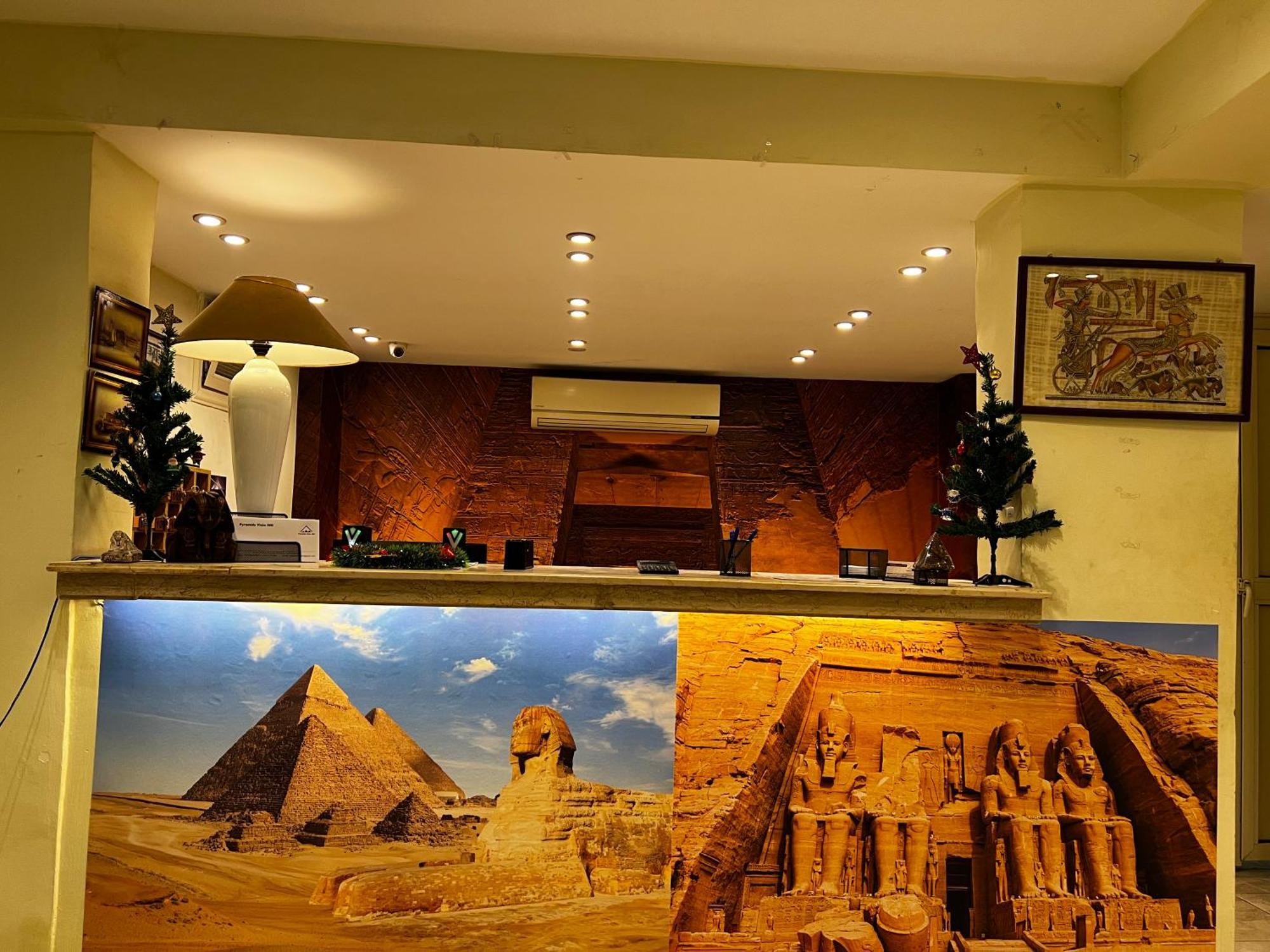 Pyramids Vista Inn Kafret el-Gabal Extérieur photo